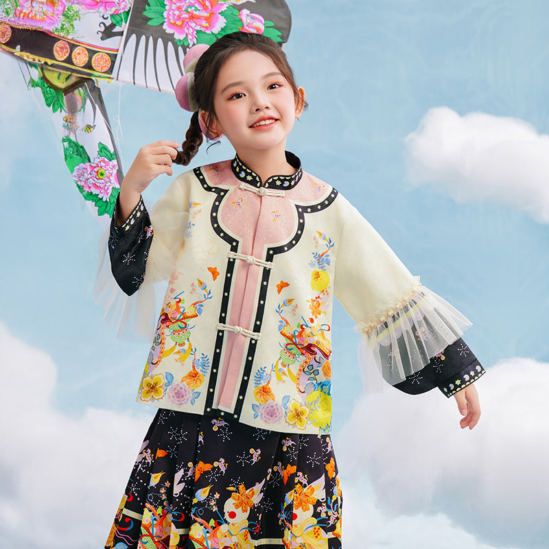 Garden of Spring Han Jacket 有福有富汉服上衣