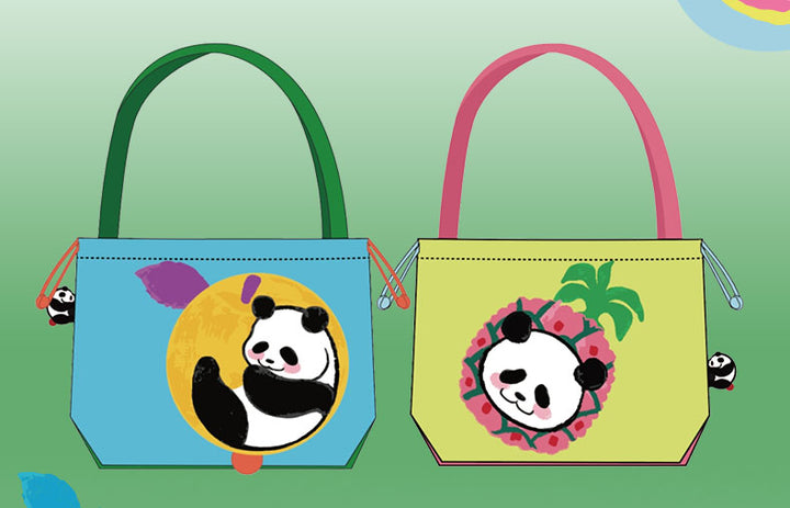 Foldable Compact Panda Bag 盼达果园提包