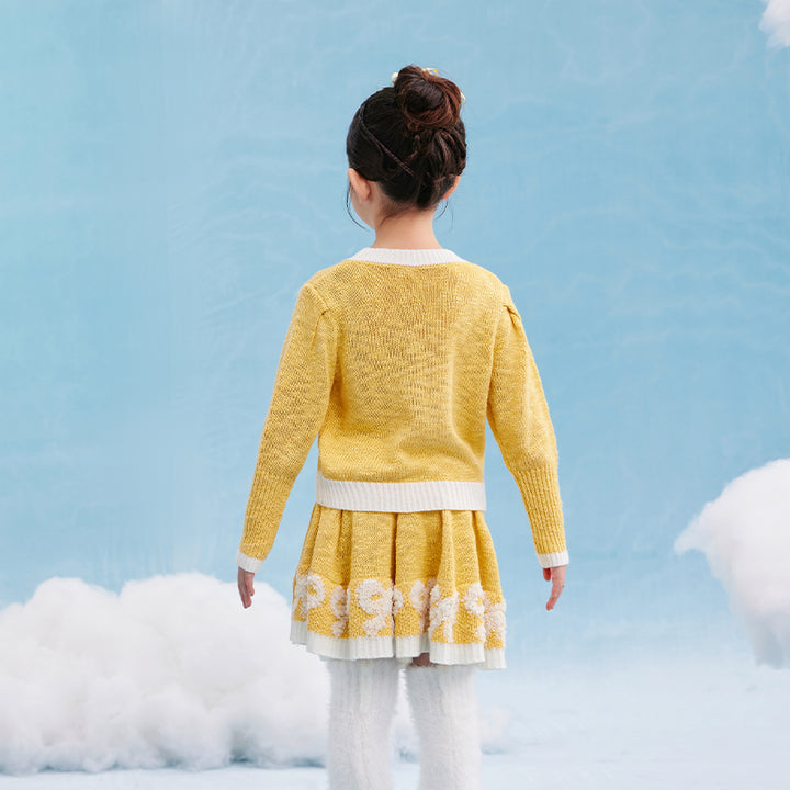 April Bunny Knitted Skirt Set 春日圆舞套装