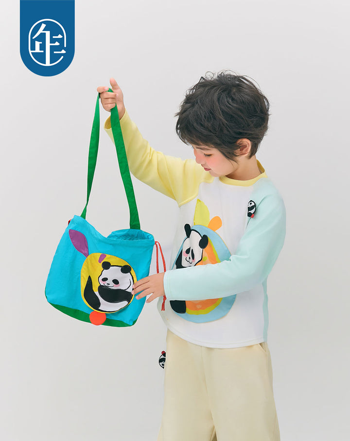 Foldable Compact Panda Bag 盼达果园提包