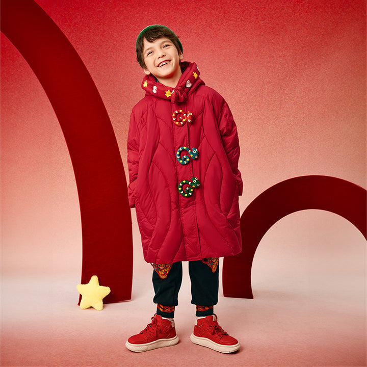 Starry Twinkle Snake Down Jacket