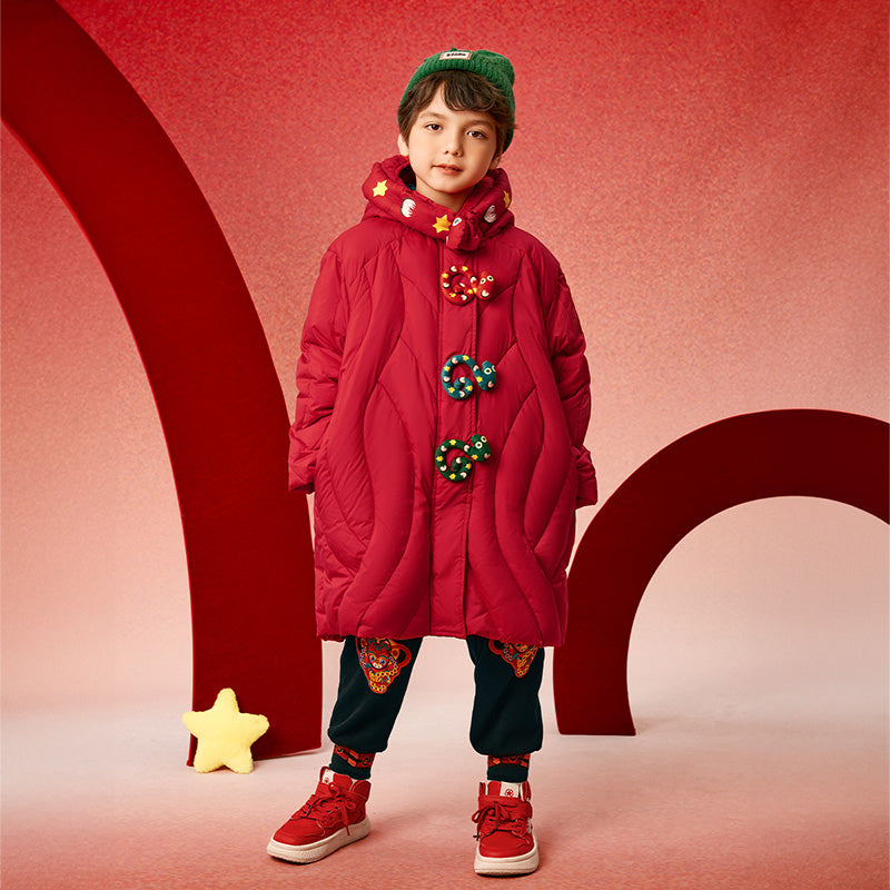 Starry Twinkle Snake Down Jacket