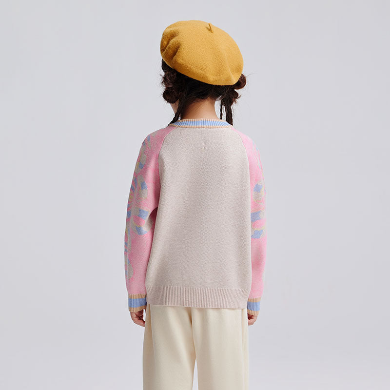 Snake Shoulder Motif Sweater