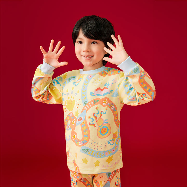 Jolly Snake Holiday Pajama