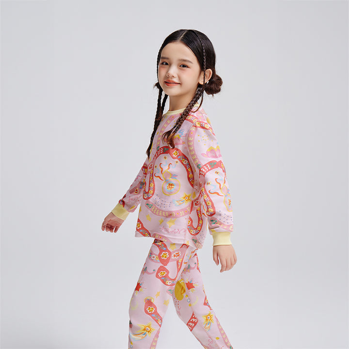 Jolly Snake Holiday Pajama