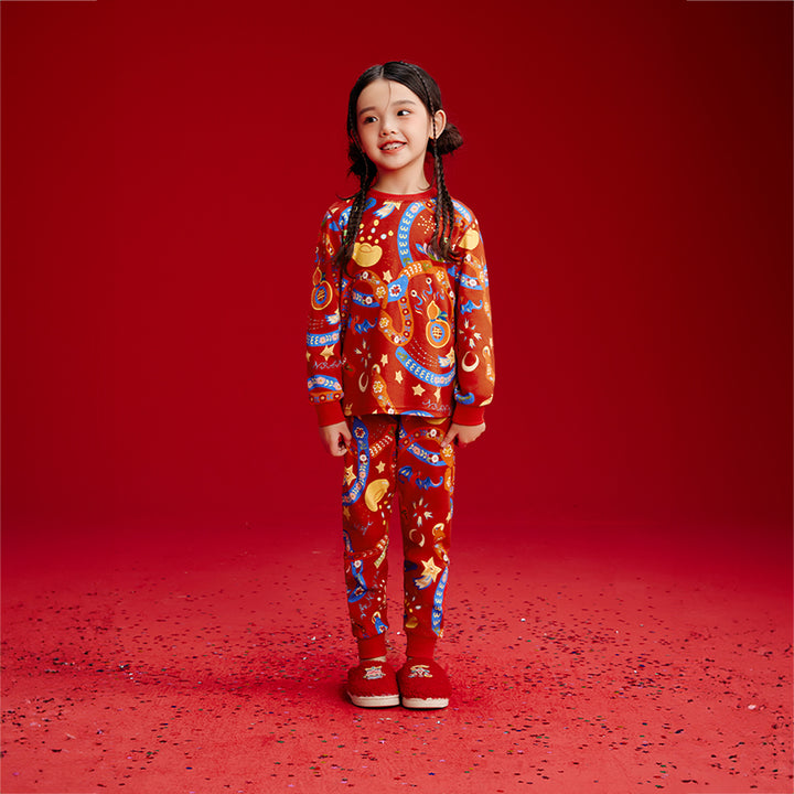 Jolly Snake Holiday Pajama