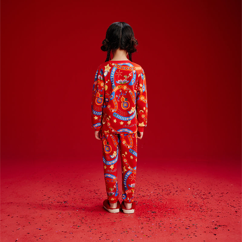 Jolly Snake Holiday Pajama