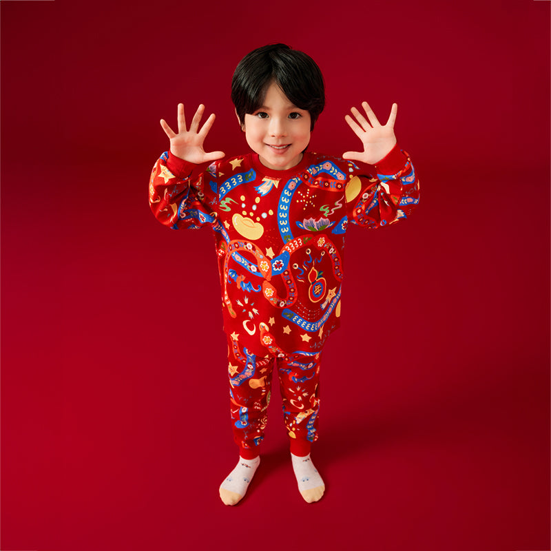 Jolly Snake Holiday Pajama