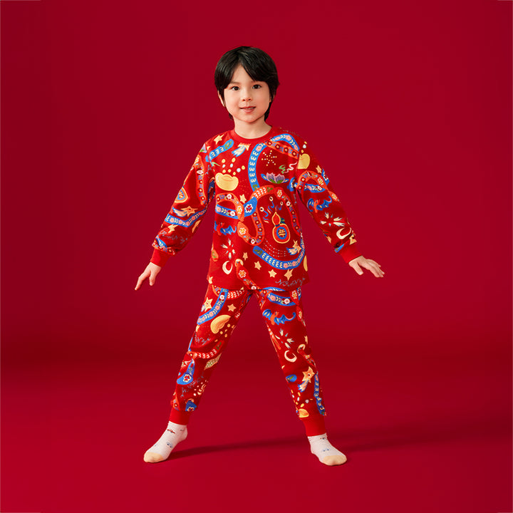 Jolly Snake Holiday Pajama