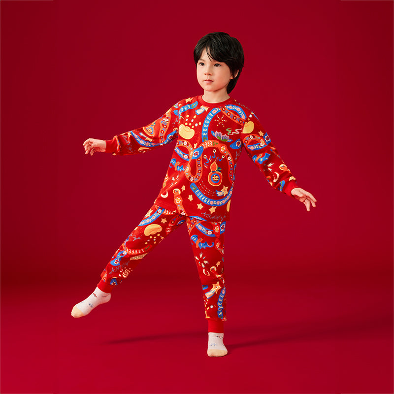 Jolly Snake Holiday Pajama