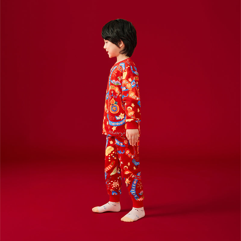 Jolly Snake Holiday Pajama