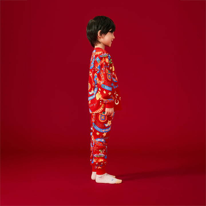 Jolly Snake Holiday Pajama