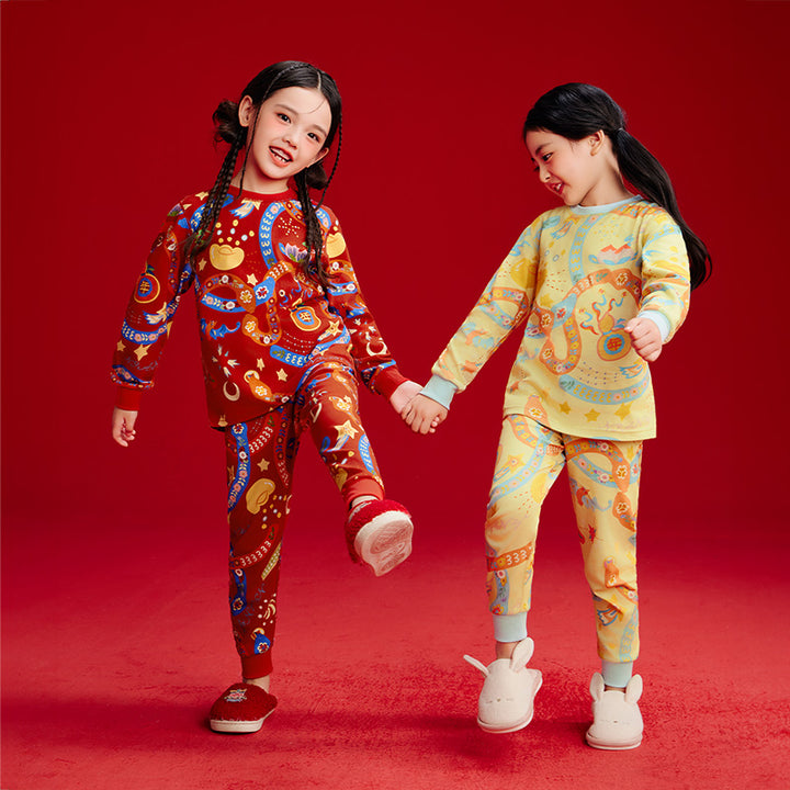 Jolly Snake Holiday Pajama