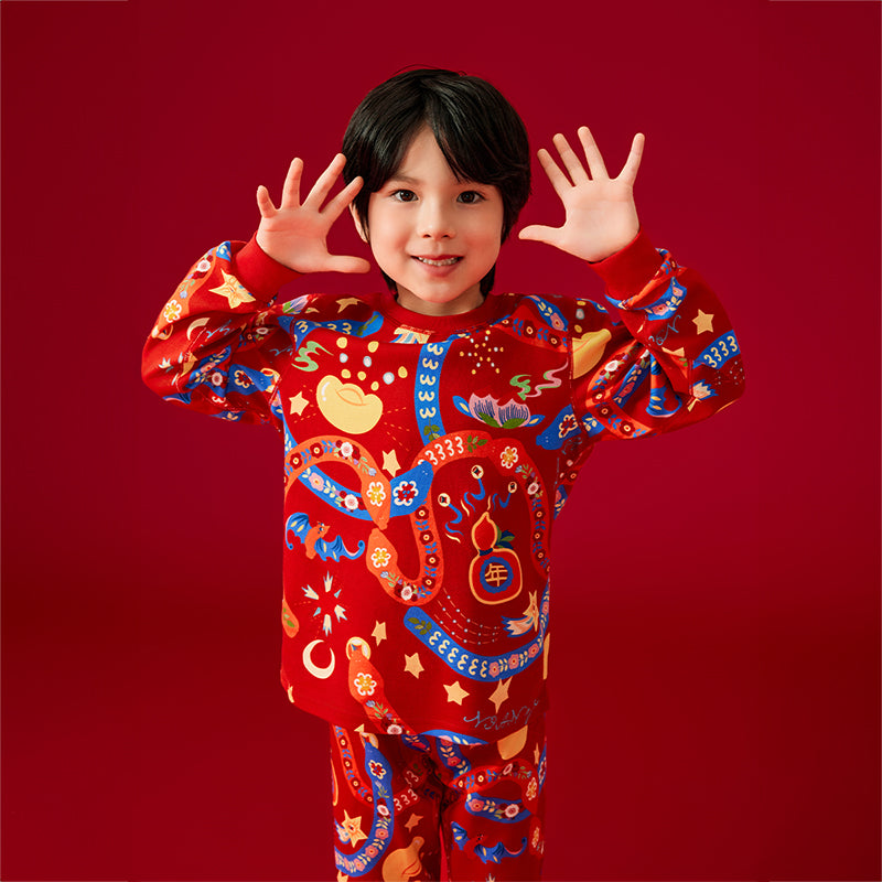 Jolly Snake Holiday Pajama