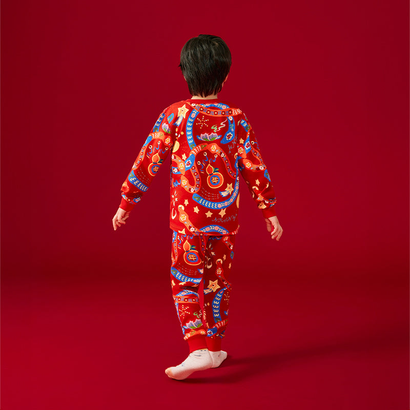 Jolly Snake Holiday Pajama