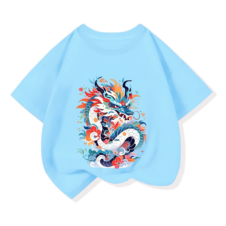 Graphic T Dragon style 025