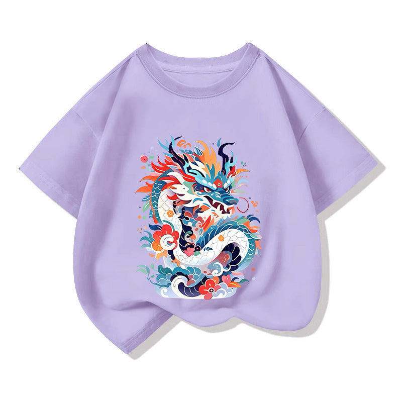 Graphic T Dragon style 025