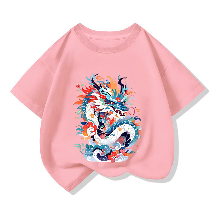 Graphic T Dragon style 025