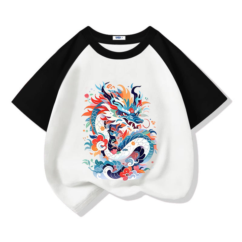 Graphic T Dragon style 025