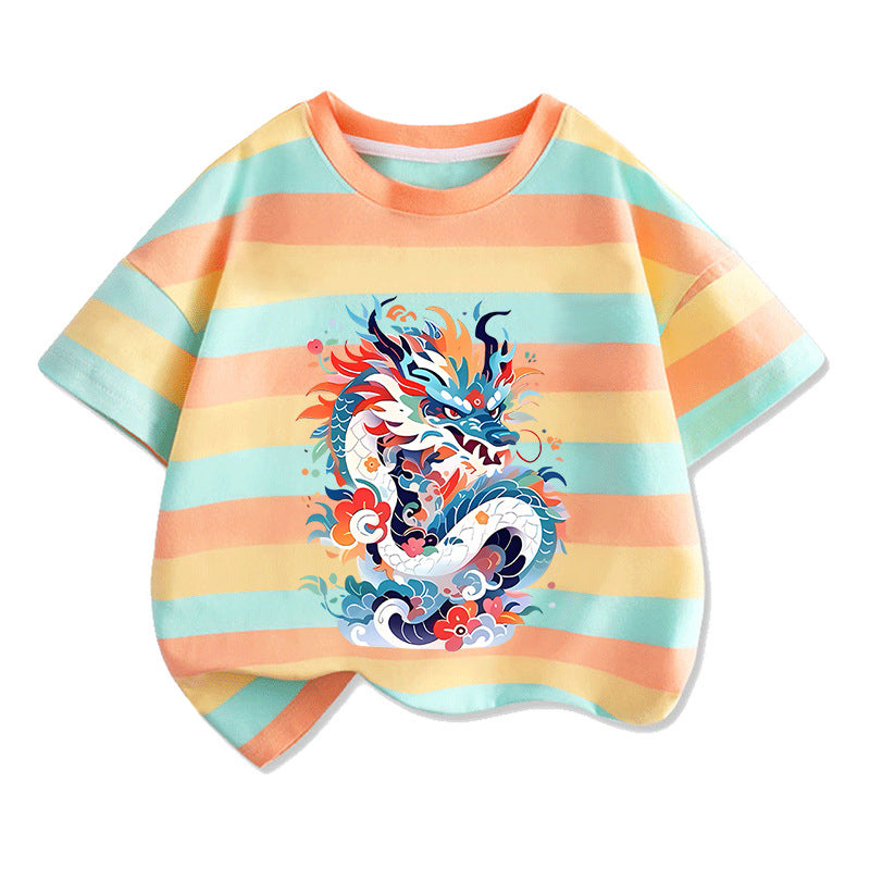 Graphic T Dragon style 025