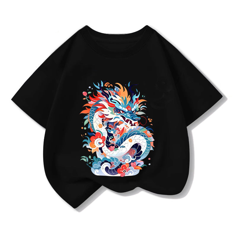 Graphic T Dragon style 025