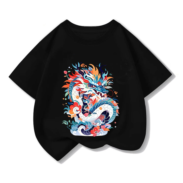 Graphic T Dragon style 025